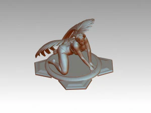 Angel 3D Print Model