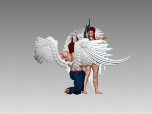 Angels Model do druku 3D