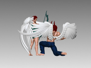 Angels Model Cetak 3D