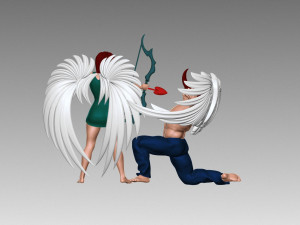 Angels Model Cetak 3D