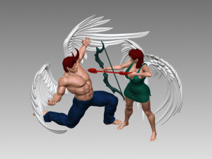 Angels Model Cetak 3D