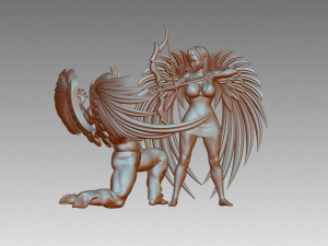 Angels Model Cetak 3D