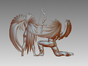 Angels Model Cetak 3D