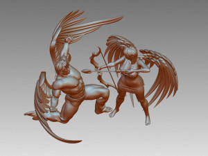 Angels Model Cetak 3D