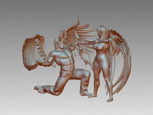 Angels Model Cetak 3D