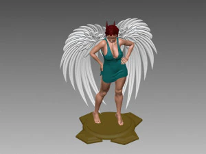 Angel 3D Print Model