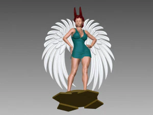 Angel 3D Print Model