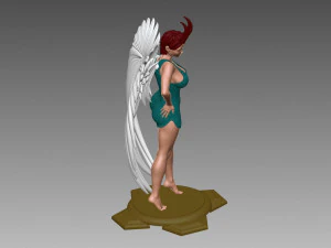 Angel 3D Print Model