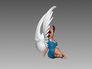 Angel 3D Print Model