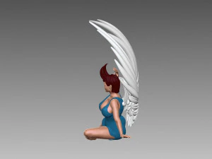 Angel 3D Print Model