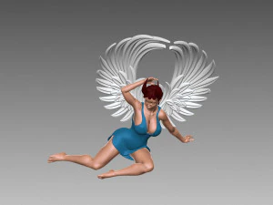 Angel 3D Print Model