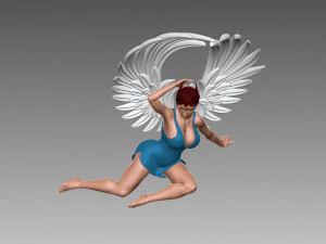 Angel 3D Print Model