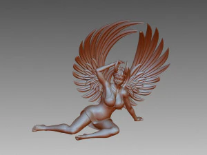 Angel 3D Print Model