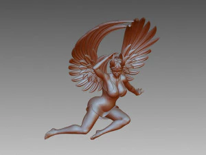 Angel 3D Print Model