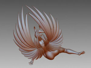 Angel 3D Print Model