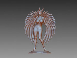 Angel 3D Print Model