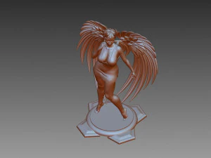 Angel 3D Print Model