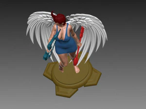 Angel 3D Print Model