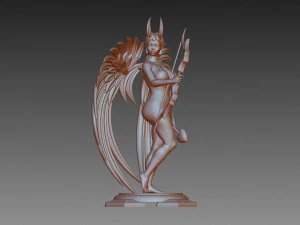 Angel 3D Print Model