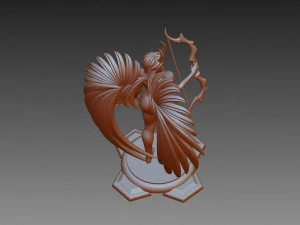 Angel 3D Print Model