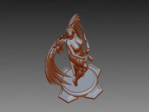 Angel 3D Print Model