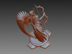 Angel 3D Print Model