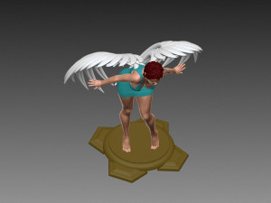 Angel Model Cetak 3D
