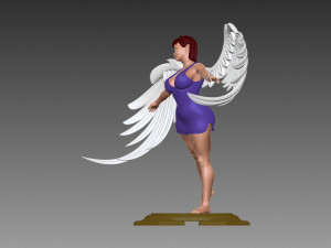 Angel 3D 打印模型