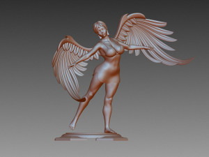 Angel 3D 打印模型