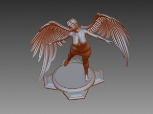 Angel 3D 打印模型