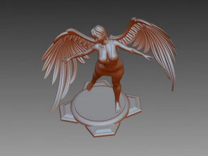 Angel 3D Print Model