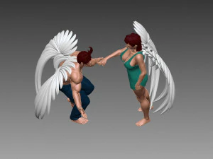 Anioły Model do druku 3D