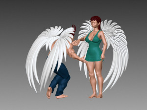 Angels 3D 打印模型