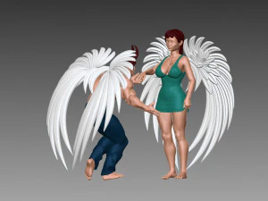 Angels 3D Print Model