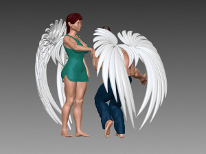 Angels 3D 打印模型