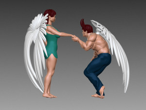 Angels 3D 打印模型