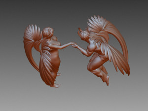 Angels 3D 打印模型