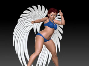 Angel 3D Print Model