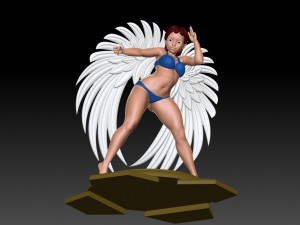 Angel Modelo de impresión 3D