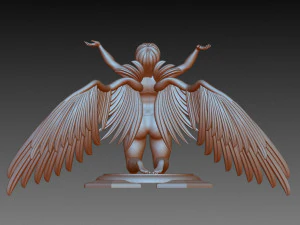Angel 3D Print Model