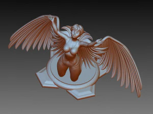 Angel 3D Print Model