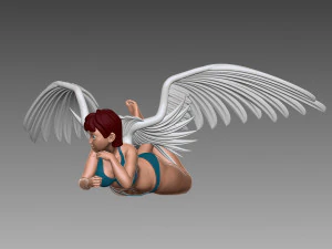 Angel 3D Print Model