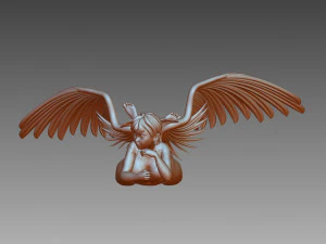 Angel 3D Print Model