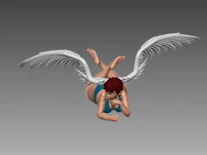 Angel 3D Print Model