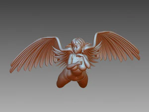 Angel 3D Print Model