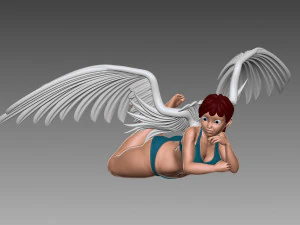 Angel 3D Print Model