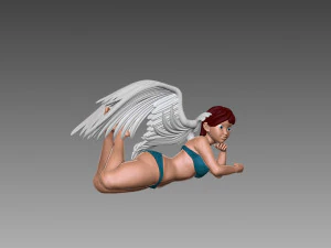 Angel 3D Print Model