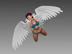 Angel 3D Print Model