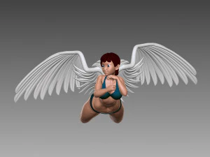 Angel 3D Print Model