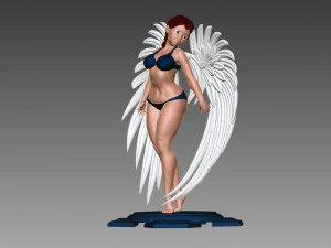 Angel 3D Print Model